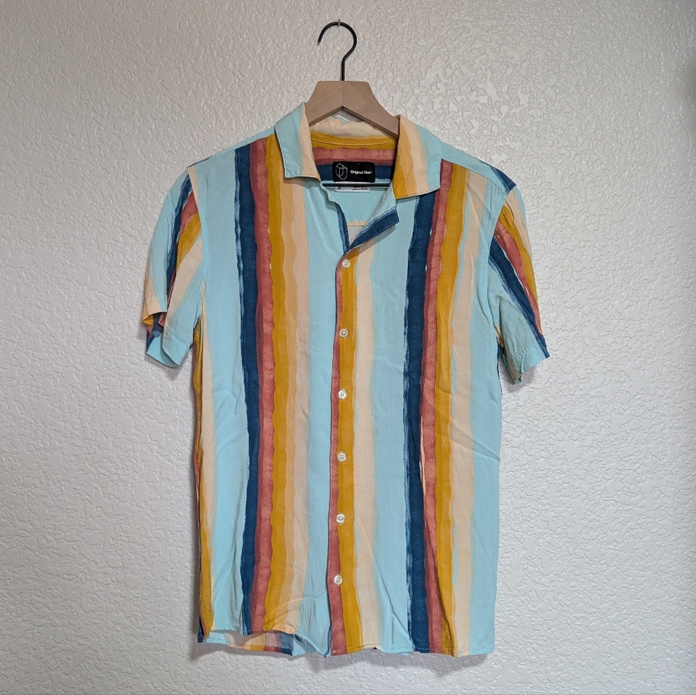Original Use Button Up Short Sleeve / S